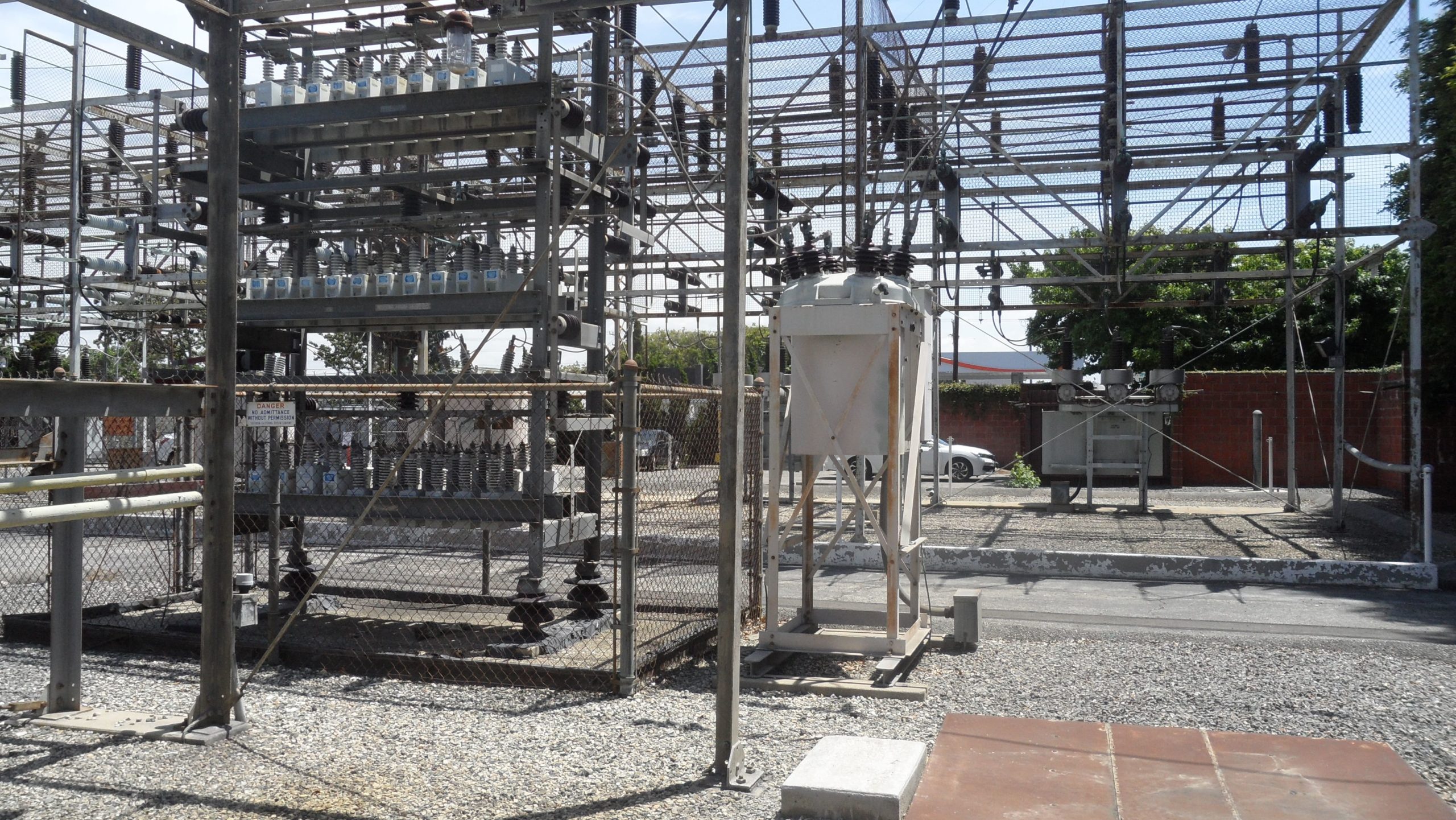A place with electricity and fencing