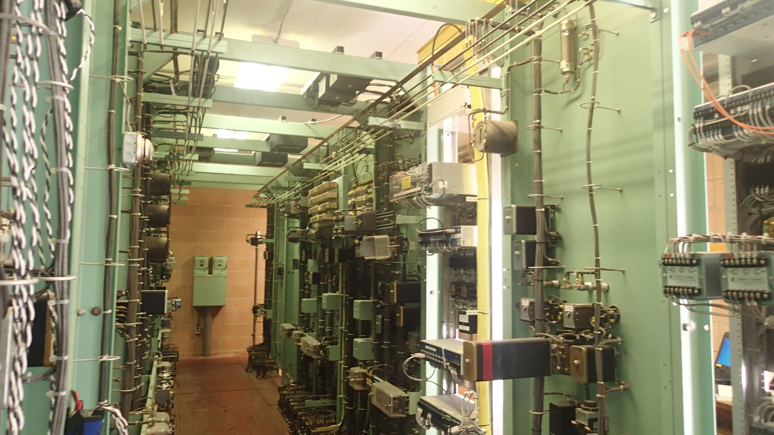 A room with electrical machine