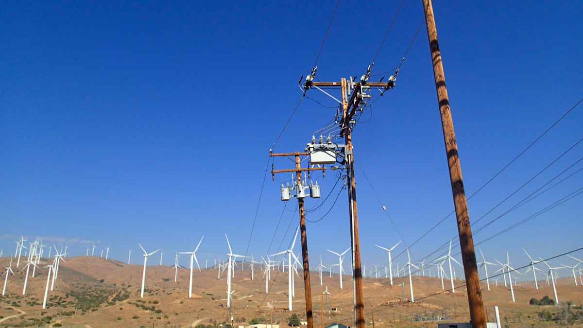 Lots of wind turbines